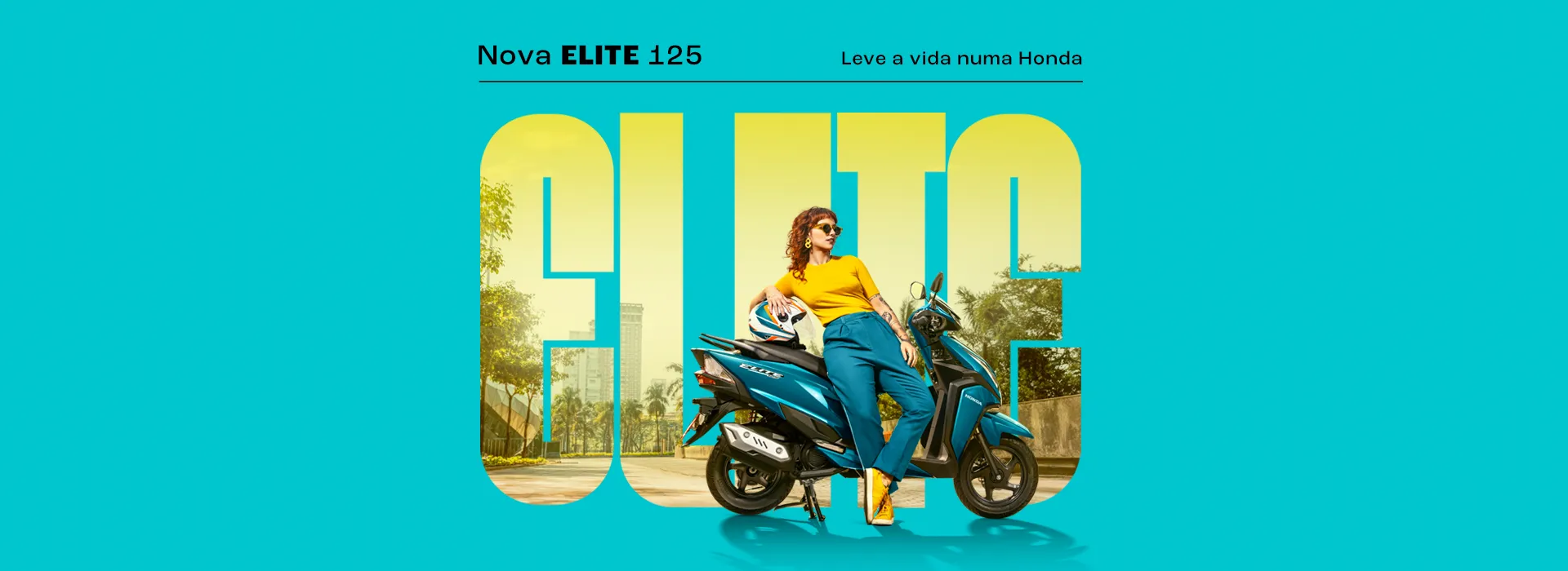 Foto em destaque da Elite 125