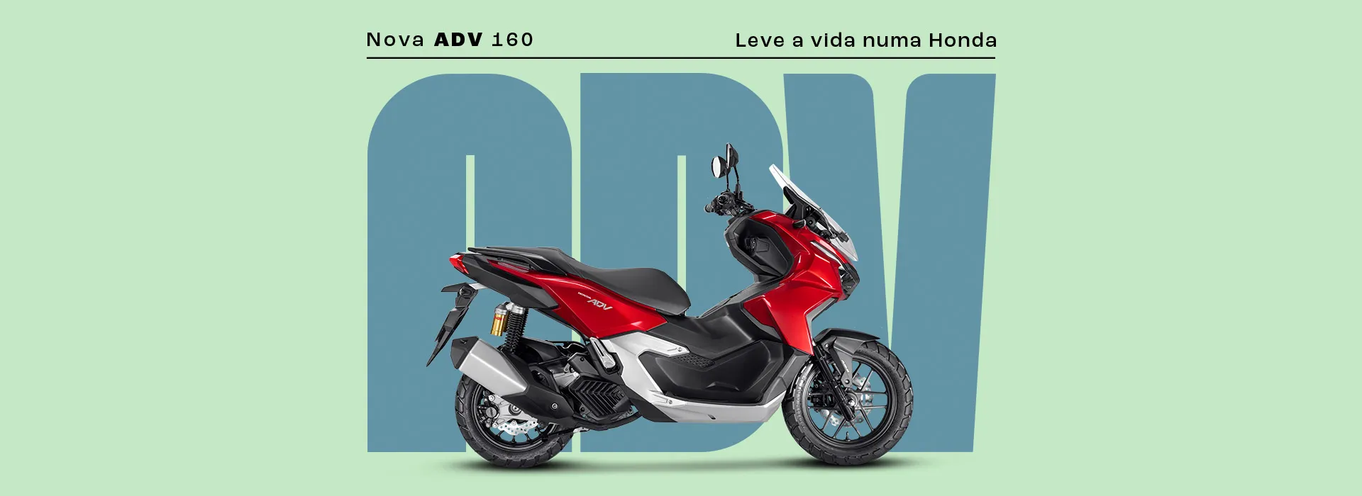 Foto em destaque da Honda ADV