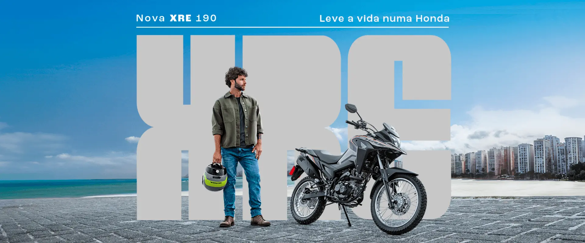 Foto em destaque da XRE 190