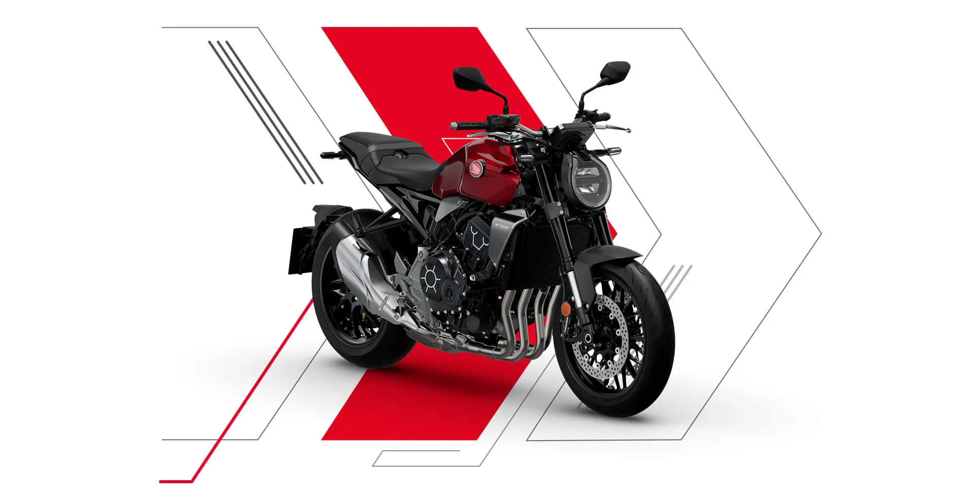 Foto em destaque da CB 1000R